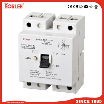 2P Low Voltage Earth Leakage Circuit Breaker RCCB