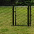 Chain Link Metal Fence Mesh Gate