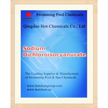 56%/60% SDIC Water Treatment Disinfectant Chemicals CAS 2893-78-9
