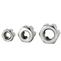 304 Hexagon Slotted Nut