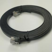 Câble de raccordement plat Cat6 avec corps court