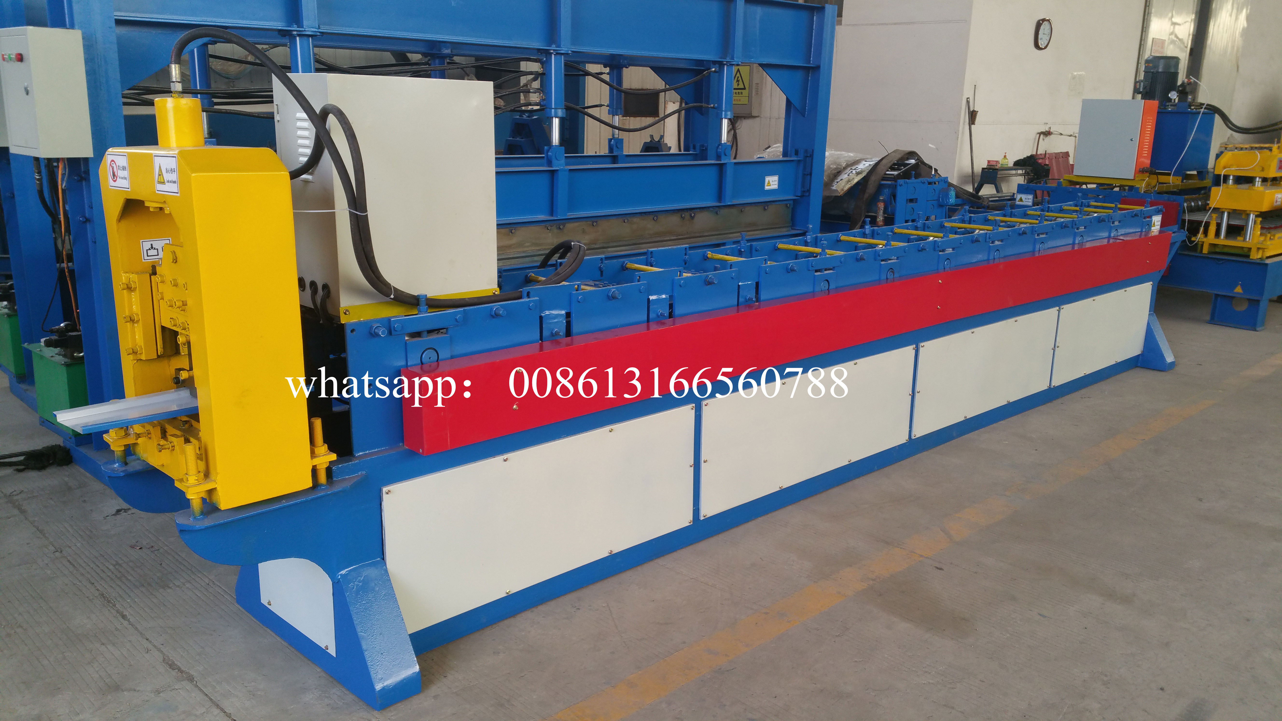 galvanized ibr steel wall panel forming machine