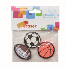 Tres especies de pelota deportes borrador