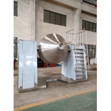 Secador de vácuo rotativo de cone duplo para indústria química