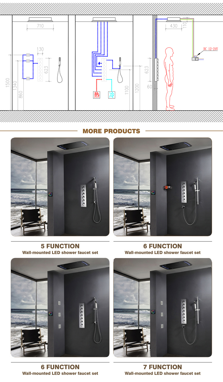 Modern Shower