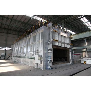 Industrial aluminum coil annealing heat treatment furnace