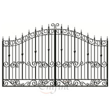 China Customized Factory Wrought Iron Gate