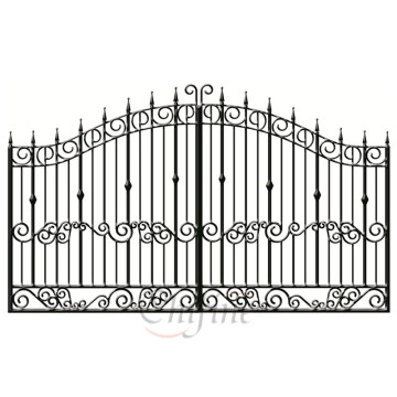 China Customized Factory Wrought Iron Gate