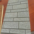 Exterior wall PU panel for building material