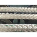 12-Strand Chemical Fiber Ropes Mooring Rope Polypropylene, Polyester Mixed, Nylon Rope