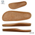 pvc cork shoes sole