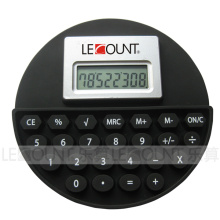 Calculadora de silicone com formato redondo de 8 dígitos (LC524A)