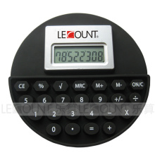 8 chiffres calculatrice en silicium en forme de rond (LC524A)