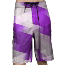 Sublimação de desconto de homens 4 Shorts Shretch Board Shorts