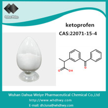 CAS: 22071-15-4 Alimentation en usine Ketoprofène anti-inflammatoire
