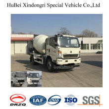 4cbm Sinotruk Man Euro 4 Concreto Cimento Delivery Transport Mixer Truck