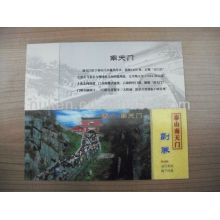 Custom Design High Quality 3D Lenticular Ticket