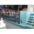 Acrylic container pool with acrylic board