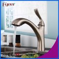 Brushed Nickle Brass Extrair a cozinha Grohe Faucet