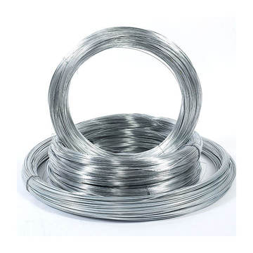 Bobines de fil en acier galvanisé enrobée de zinc