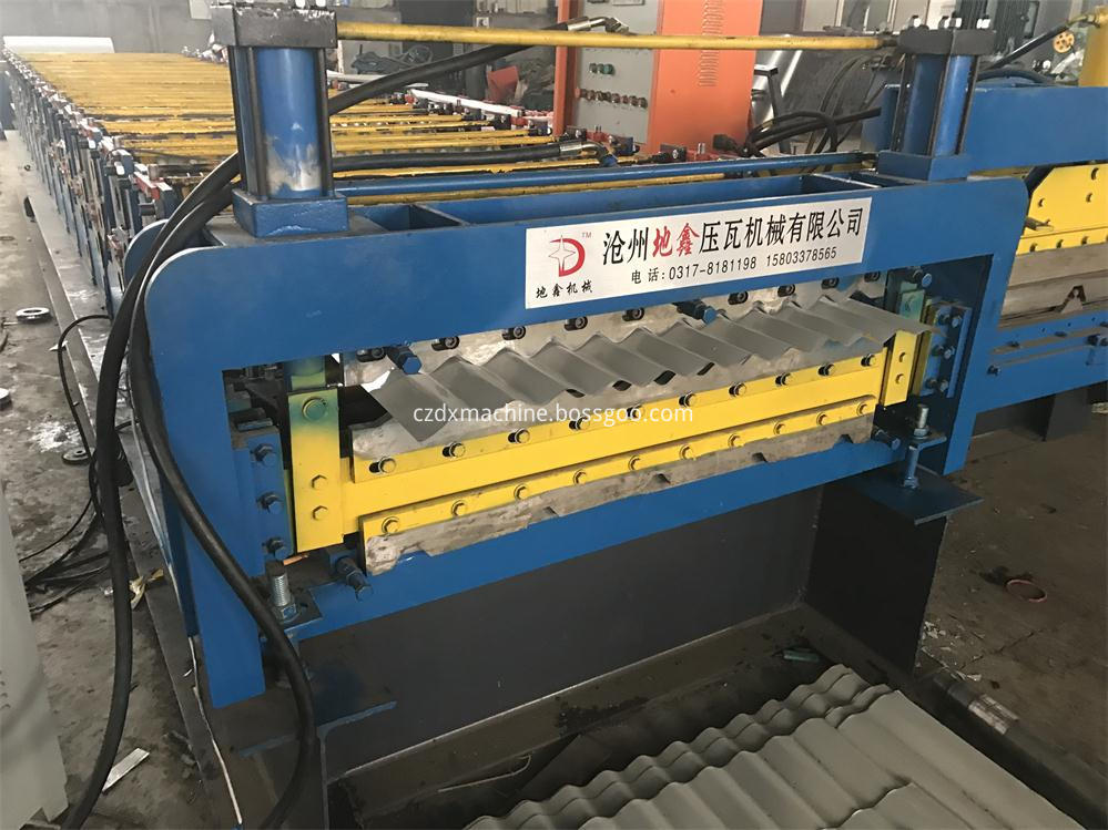 Double layer roll purlin forming machine