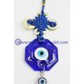 Lucky Wall Hanging/Car Hanging Evil Eye Blue Glass Amulet Charm