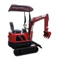 CE EPA China Cheap Price New Crawler Small Digger Hydraulic Micro Mini Excavator For Sale With Parts 0.8 Ton 1 Ton 2 Ton 3 Ton