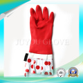 Anti Acid Cleaning Guantes impermeables de látex de trabajo