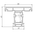 Replacement Window Screen Frames PVC Window Profile