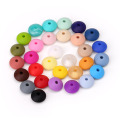 Perles en vrac en silicone de lentilles de 10 mm