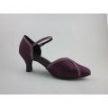 Girls purple ballroom shoes