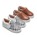 Designer Style Leather Children Causal Shoes