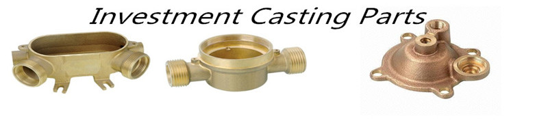 OEM brass investment casting component