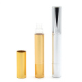 high quality Golden aluminum 4Ml Twist Up Empty Pen Container Metal Lip Gloss Bottle