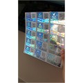 Customized Adhesive Hologram Sticker with Background of Authentic