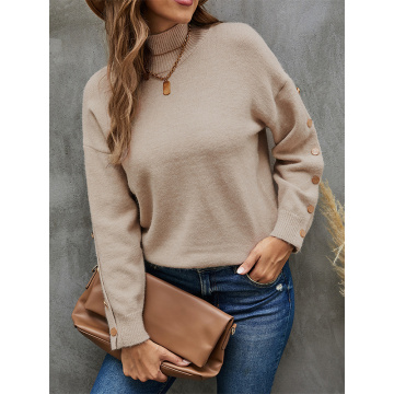 Sweater Casual Casual Casual Pullover solto