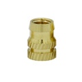 M6 hot compressed knurled brass insert nut