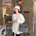 Womens Winter Crew Neck Sweater Dresses