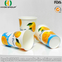 12oz Single Wall Cold Drink Paper Cup for Juice (12oz)