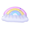 Rainbow Inflatable Lounge Chair Lazy Sofa Set Indoor