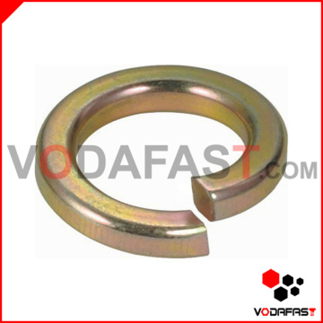 Spring Washer Lock Washer Yellow Zinc Plated