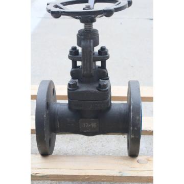 High pressure forged steel globe valve