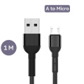 Câbles micro-usb tressés PP en gros