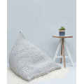 Hand Knitted Lazy Wedge Bean Bag Sofa Cushion Beanbag