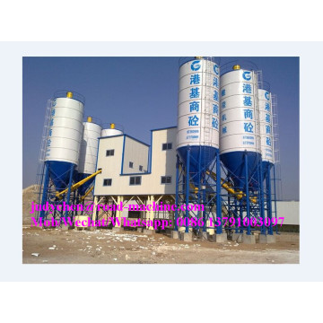 HZS50 concrete batching plant productivity 50m3/h