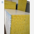 Construction Material Glass wool Sandwich Panel for Room Steel Structure Wall and Roofing