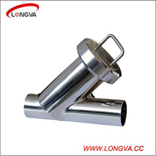 Stainless Steel Sanitary Y Type Butt Welded Filter