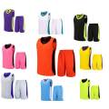 Professional Custom Cheap Reversible Basketball Uniforms