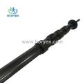 Section lock carbon fiber extension pole telescoping rod