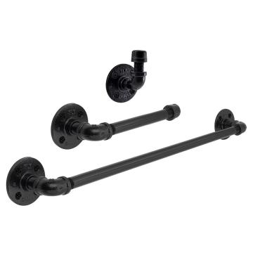 Industrial Pipe Bathroom Hardware Fixture Set